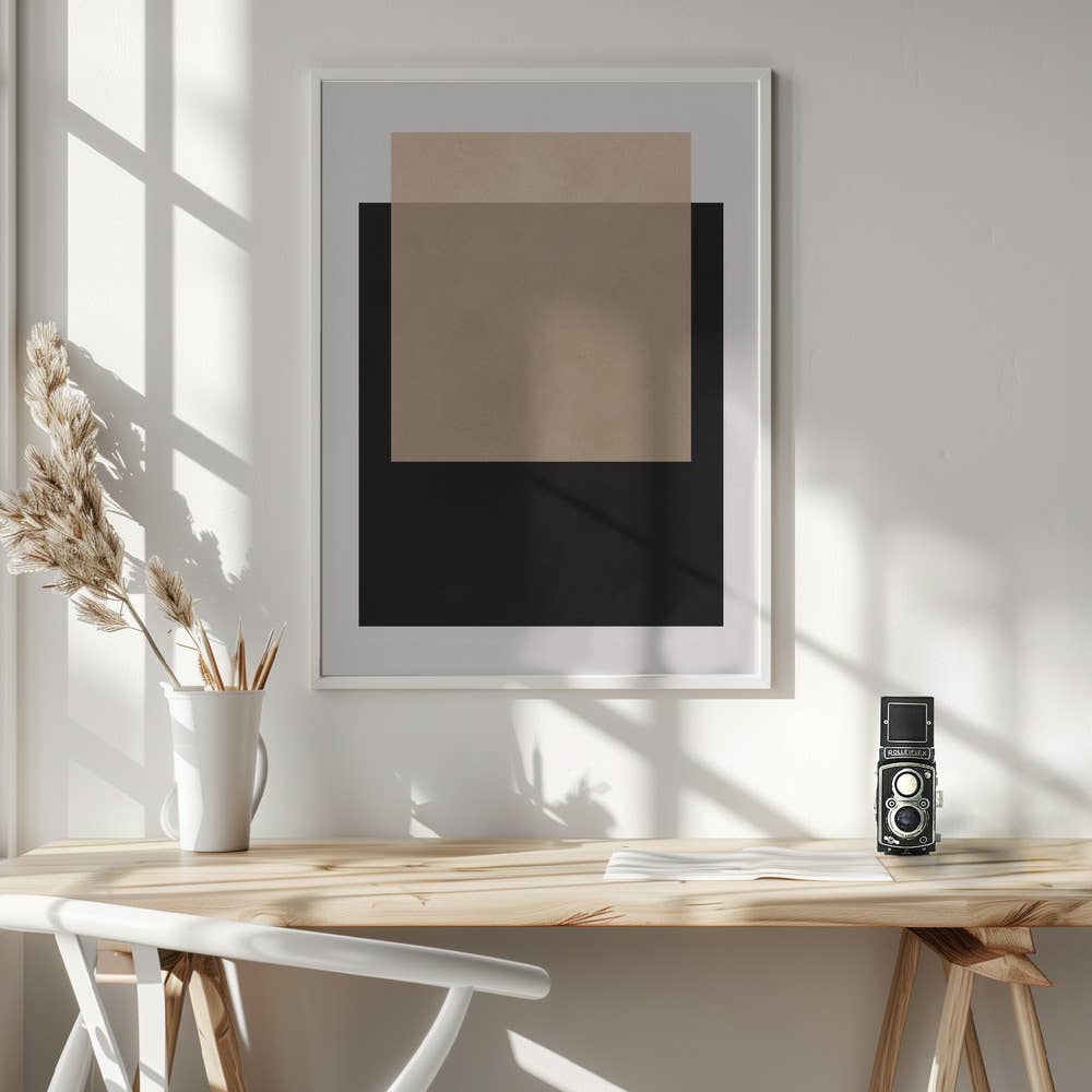"Overlapping geometry" Wall Art - HER Home Design Boutique
